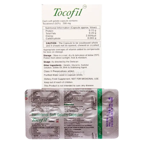 tocofil capsule 15's